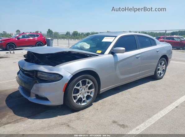 2C3CDXJG9GH282106 2016 DODGE CHARGER Gray Front left