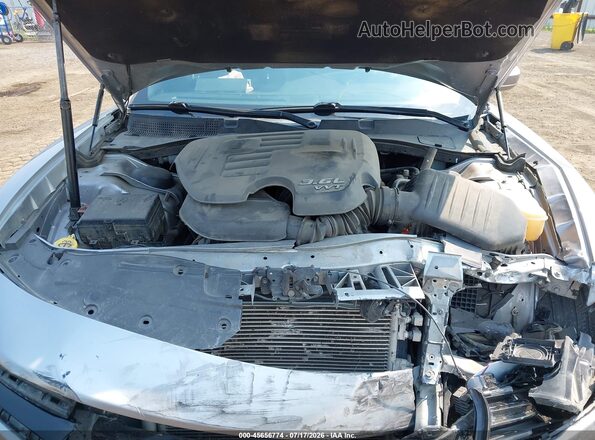 2C3CDXJG9GH286432 2016 DODGE CHARGER Silver Rear view