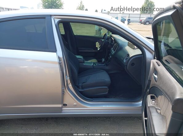 2C3CDXJG9GH286432 2016 DODGE CHARGER Silver Front interior view