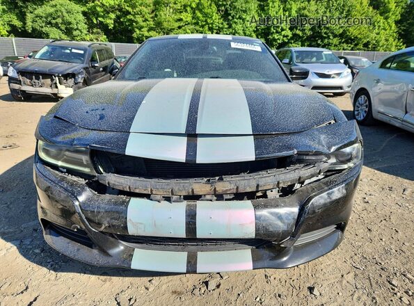 2C3CDXJG9GH306680 2016 DODGE CHARGER Black წინა ხედი