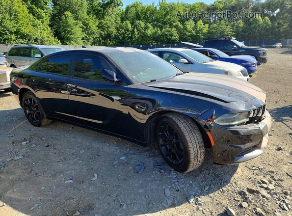 2C3CDXJG9GH306680 2016 DODGE CHARGER Black წინა მარჯვენა