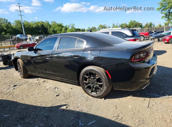 2C3CDXJG9GH306680 2016 DODGE CHARGER Black უკანა მარცხენა