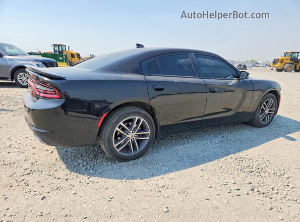 2C3CDXJG9JH222303 2018 DODGE CHARGER Black Rear right