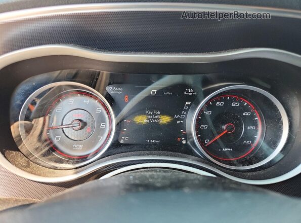 2C3CDXJG9JH222303 2018 DODGE CHARGER Black Instrument cluster view