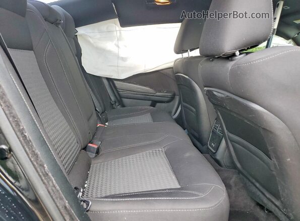 2C3CDXJG9JH230840 2018 DODGE CHARGER Black Widok tylnych siedzeń