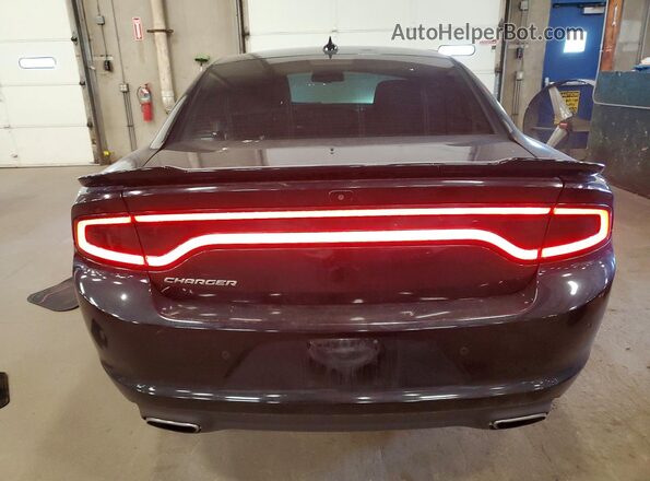2C3CDXJG9JH235665 2018 DODGE CHARGER Черный Вид сзади