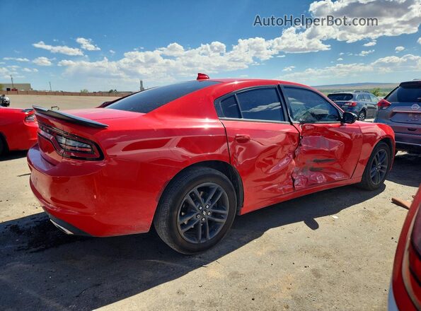 2C3CDXJG9KH728800 2019 DODGE CHARGER Red Задня права чверть