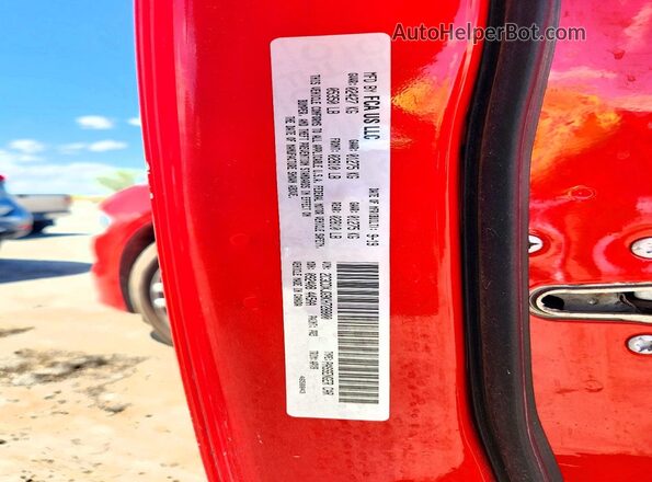 2C3CDXJG9KH728800 2019 DODGE CHARGER Red Вид підкапотного простору