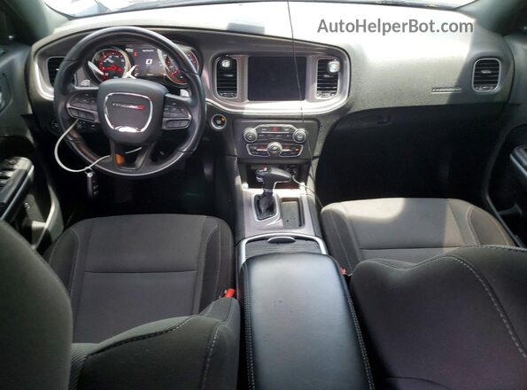 2C3CDXJG9NH265061 2022 DODGE CHARGER Белый Вид панели приборов