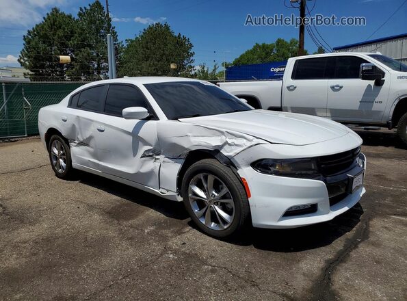 2C3CDXJG9NH265061 2022 DODGE CHARGER Белый Передняя правая четверть