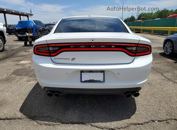 2C3CDXJG9NH265061 2022 DODGE CHARGER Белый Вид сзади