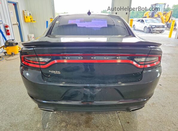 2C3CDXJGXGH268005 2016 DODGE CHARGER Black Հետևի տեսք