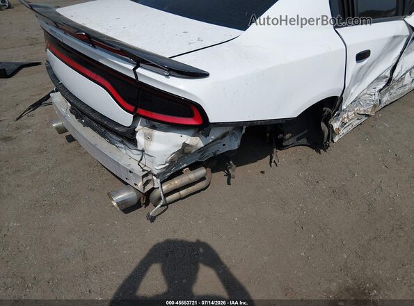 2C3CDXJGXGH341793 2016 DODGE CHARGER White Vista frontal