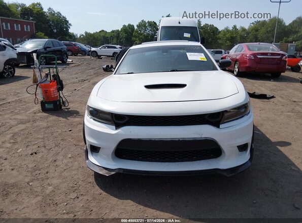 2C3CDXJGXGH341793 2016 DODGE CHARGER White Vista interior trasera