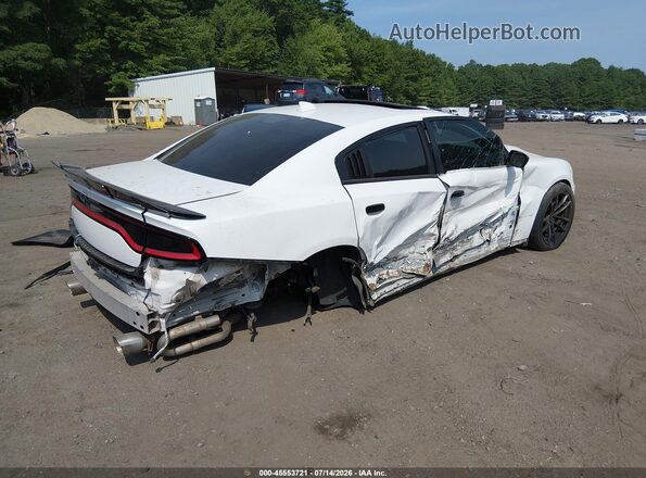 2C3CDXJGXGH341793 2016 DODGE CHARGER White Trasero derecho