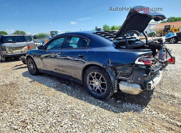 2C3CDXJGXJH285054 2018 DODGE CHARGER Black Tył lewy