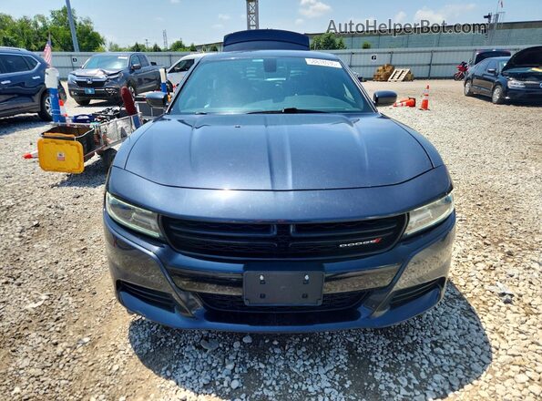 2C3CDXJGXJH285054 2018 DODGE CHARGER Black Widok z przodu