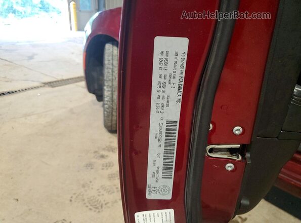 2C3CDXJGXKH611629 2019 DODGE CHARGER Red Widok komory silnika