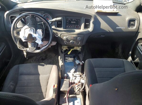 2C3CDXKG1MH648991 2021 DODGE CHARGER Blue Вид панелі приладів