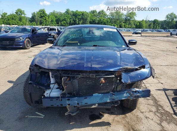 2C3CDXKG1MH648991 2021 DODGE CHARGER Blue Вид спереду