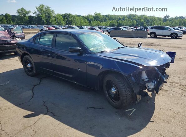 2C3CDXKG1MH648991 2021 DODGE CHARGER Blue Передня права чверть