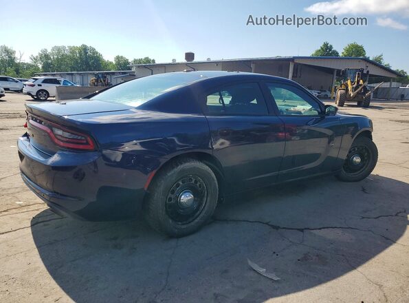 2C3CDXKG1MH648991 2021 DODGE CHARGER Blue Задня права чверть