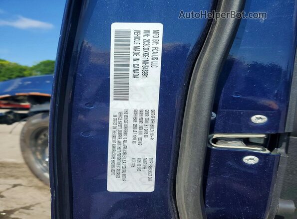 2C3CDXKG1MH648991 2021 DODGE CHARGER Blue Вид підкапотного простору