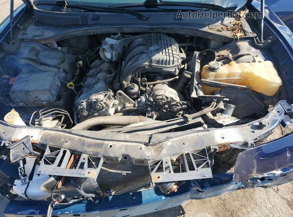 2C3CDXKG1MH648991 2021 DODGE CHARGER Blue Вид задньої частини салону