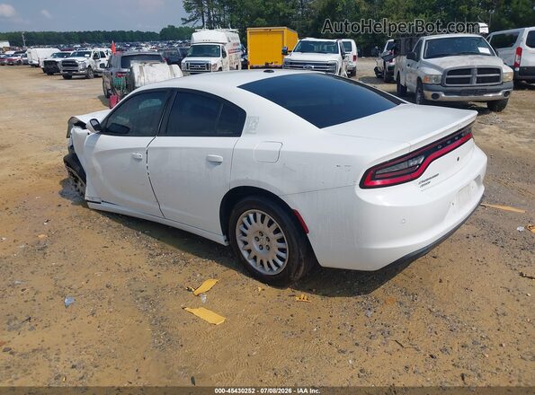 2C3CDXKG2MH634128 2021 DODGE CHARGER White Trasero izquierdo
