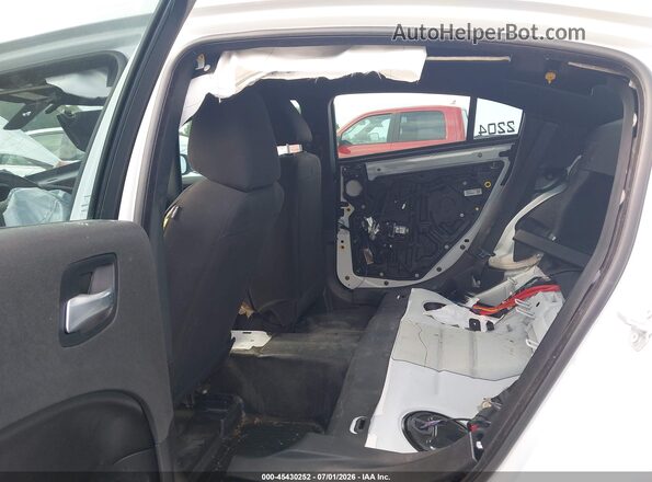 2C3CDXKG2MH634128 2021 DODGE CHARGER White Vista de la etiqueta del VIN