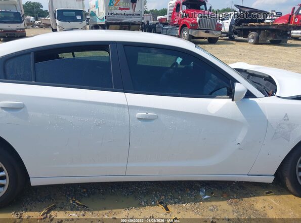 2C3CDXKG2MH634128 2021 DODGE CHARGER White Vista interior trasera