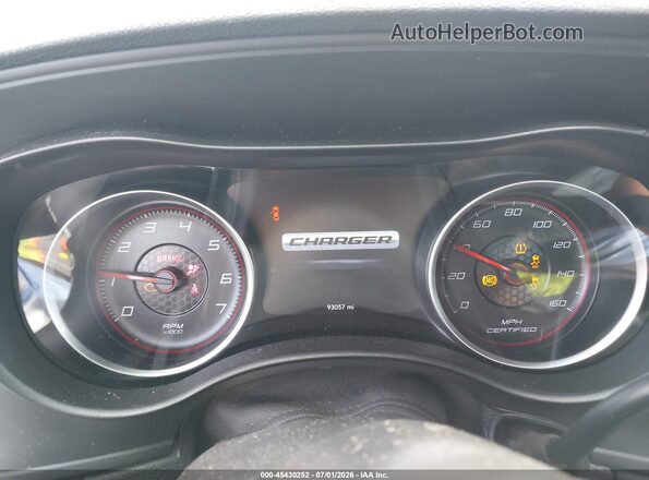 2C3CDXKG2MH634128 2021 DODGE CHARGER White Vista de los asientos traseros