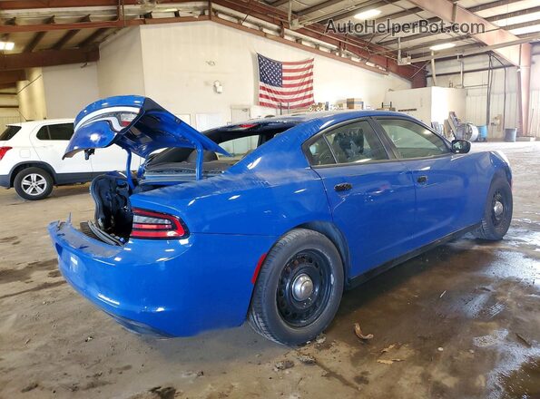 2C3CDXKG2NH232529 2022 DODGE CHARGER Blue უკანა მარჯვენა