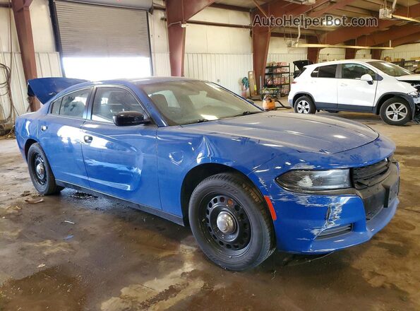 2C3CDXKG2NH232529 2022 DODGE CHARGER Blue წინა მარჯვენა
