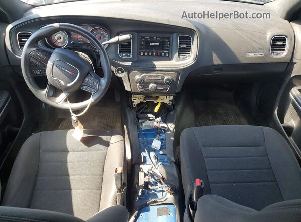 2C3CDXKG2PH636823 2023 DODGE CHARGER Blue Widok deski rozdzielczej