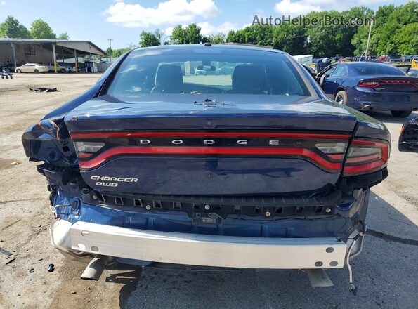 2C3CDXKG2PH636823 2023 DODGE CHARGER Blue Widok z tyłu