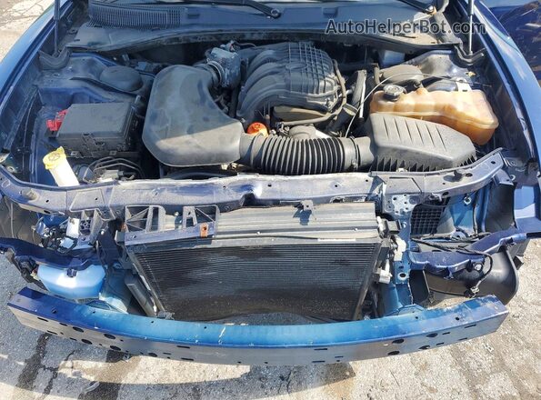 2C3CDXKG2PH636823 2023 DODGE CHARGER Blue Widok wnętrza z tyłu