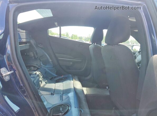 2C3CDXKG2PH636823 2023 DODGE CHARGER Blue Widok tylnych siedzeń