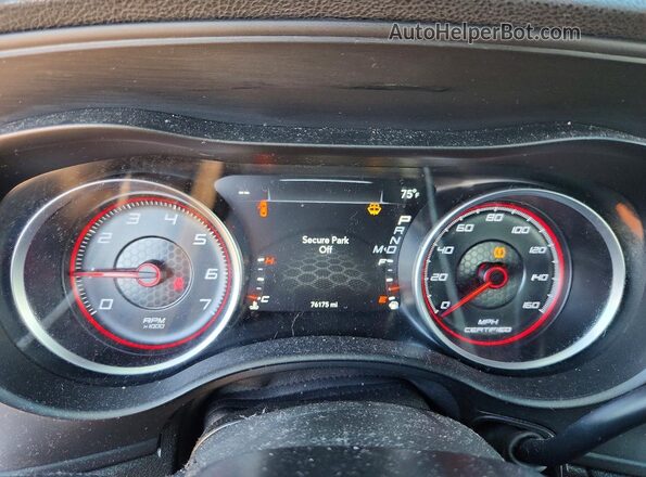 2C3CDXKG4MH644692 2021 DODGE CHARGER Gray Սարքավորումների վահանակի տեսք