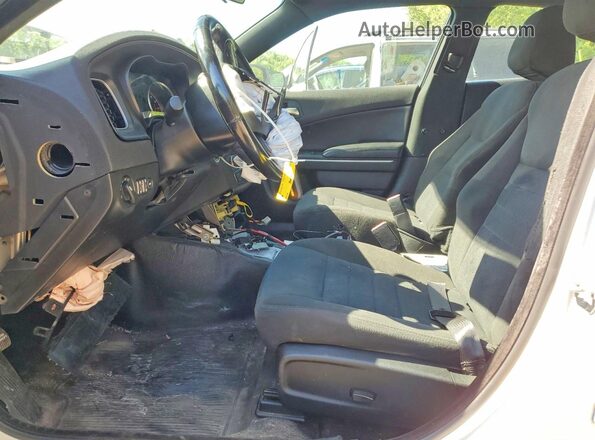 2C3CDXKG4MH644739 2021 DODGE CHARGER White Front interior view