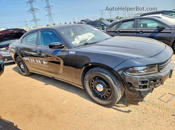 2C3CDXKG4NH170471 2022 DODGE CHARGER Черный Передняя правая четверть