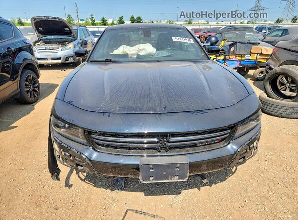 2C3CDXKG4NH170471 2022 DODGE CHARGER Черный Вид спереди