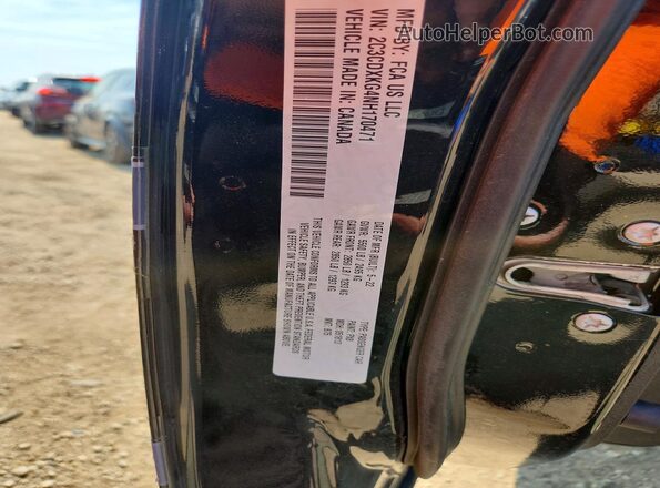 2C3CDXKG4NH170471 2022 DODGE CHARGER Черный Вид подкапотного пространства