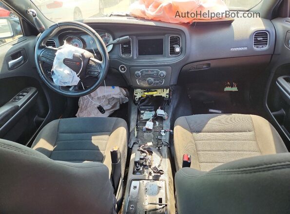 2C3CDXKG4NH170471 2022 DODGE CHARGER Черный Вид панели приборов