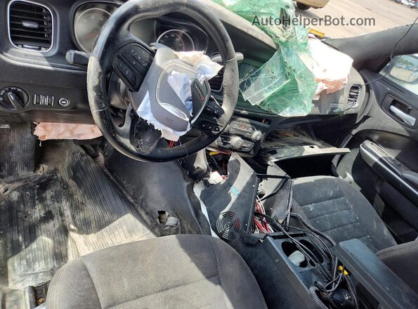 2C3CDXKG8NH203472 2022 DODGE CHARGER White Widok deski rozdzielczej