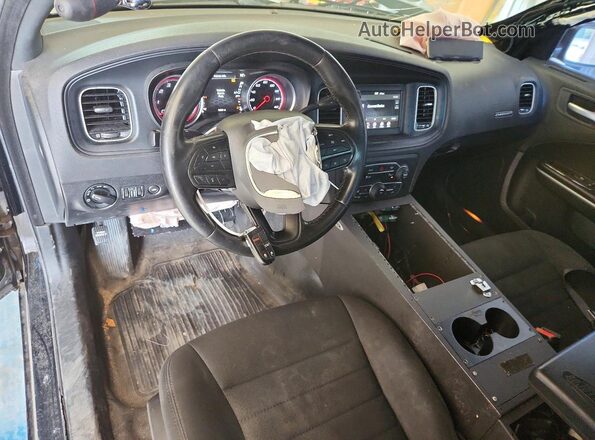2C3CDXKG8PH539657 2023 DODGE CHARGER Black Widok deski rozdzielczej