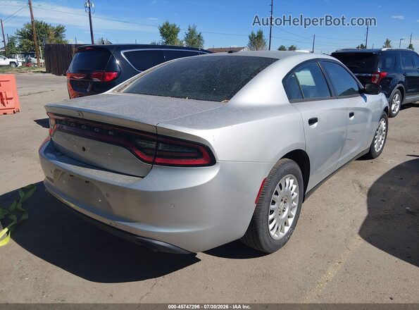 2C3CDXKT0KH647938 2019 DODGE CHARGER Silver უკანა მარჯვენა