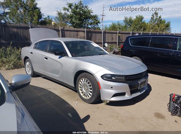 2C3CDXKT0KH647938 2019 DODGE CHARGER Silver უკანა სალონის ხედი