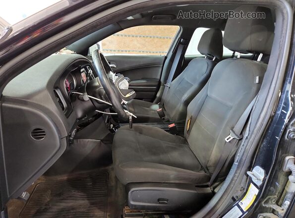 2C3CDXKT1HH650033 2017 DODGE CHARGER Black Սալոնի դիմացի տեսք