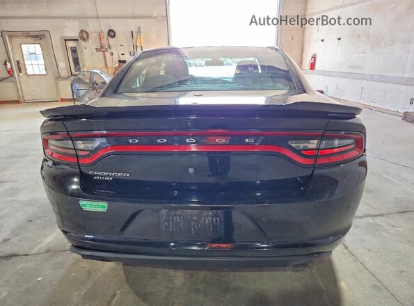 2C3CDXKT1HH650033 2017 DODGE CHARGER Black Հետևի տեսք